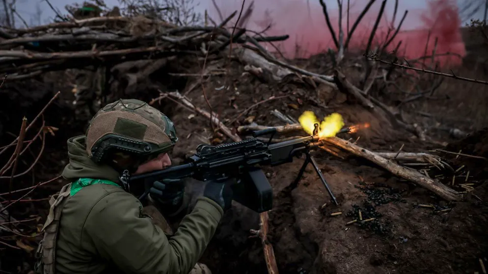 Ein ukrainischer Soldat im Gebiet Donezk. (29. November 2024) 