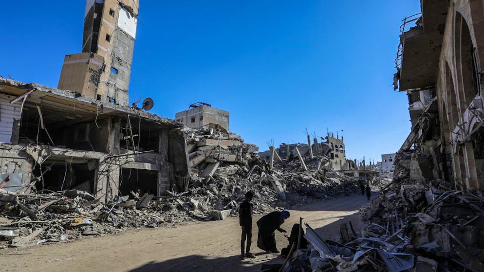 ARCHIV - Zerstörungen in Chan Junis. Foto: Abed Rahim Khatib/dpa