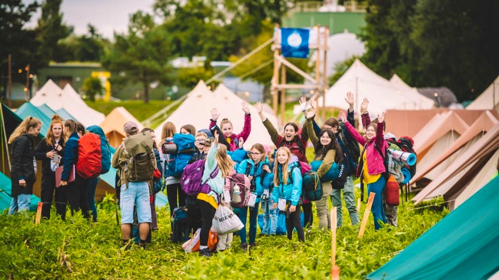 Die Jungwacht Blauring plant für Pfingsten 2025 das grösste Zeltlager des kommenden Jahres. (Archivbild)