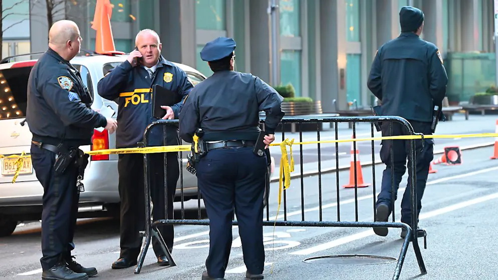 Der Tatort wurde abgesperrt. Foto: Kyle Mazza/TheNEWS2 via ZUMA Press Wire/dpa