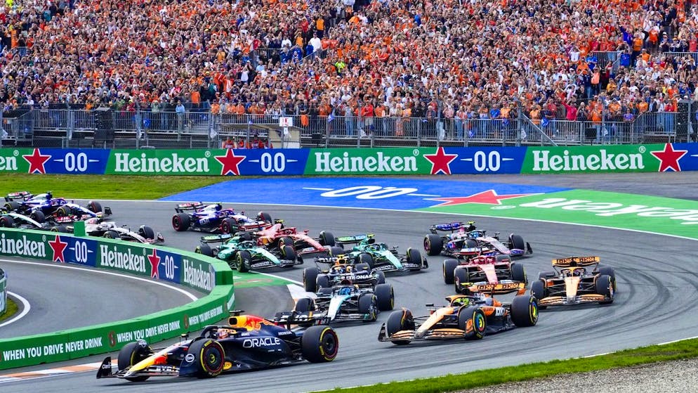 Le Grand Prix des Pays-Bas disparaîtra du calendrier de Formule 1 après 2026.