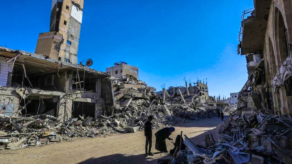 ARCHIVE - Destruction in Chan Junis. Photo: Abed Rahim Khatib/dpa