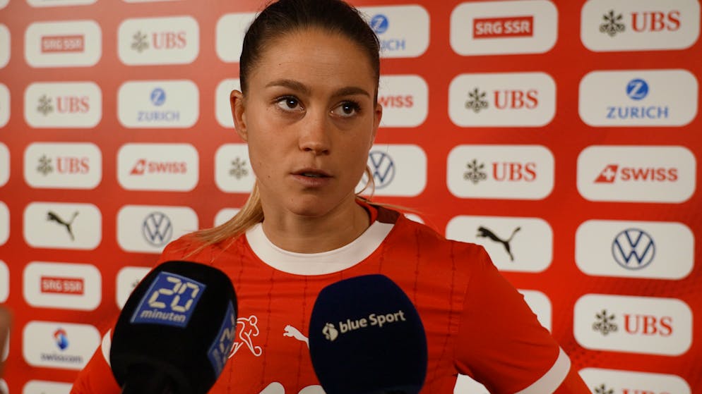 Viola Calligaris versteckt sich auch nach einer Pleite wie gegen Deutschland nicht. 