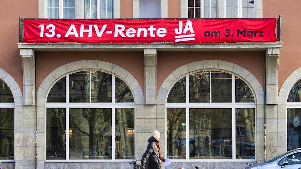 The Council of States postpones the clarification of the financing of the 13th AHV pension. The Council agrees with the plans for its introduction from 2026. (archive image)