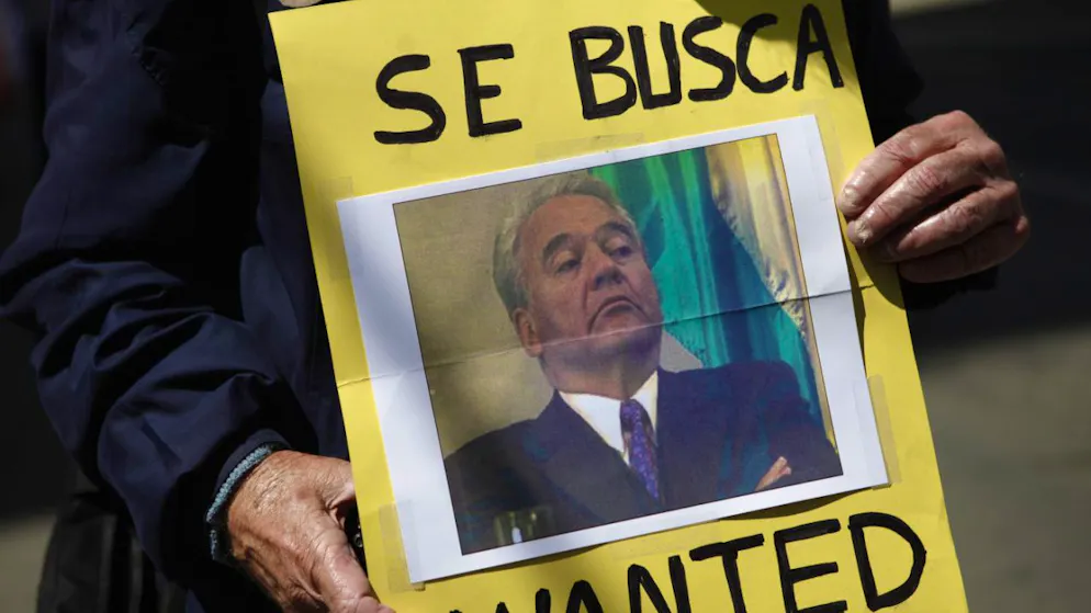 L'ex presidente boliviano Gonzalo Sanchez de Lozada