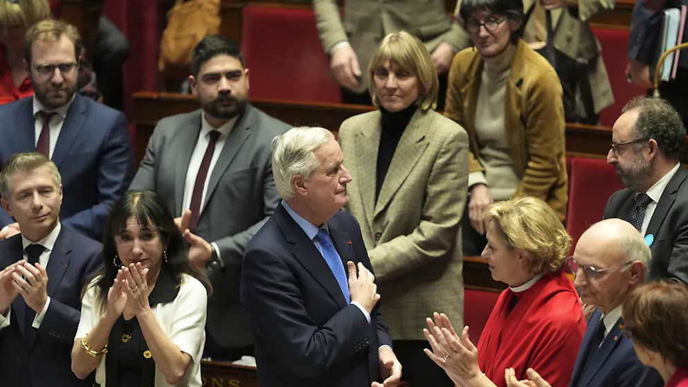 Le gouvernement du Premier ministre Michel Barnier a été renversé par 331 députés, alors que 289 voix étaient nécessaires.