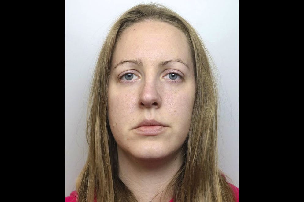 Quest'immagine datata rilasciata dal Cheshire Constabulary mostra l'infermiera Lucy Letby, che sta scontando l'ergastolo.