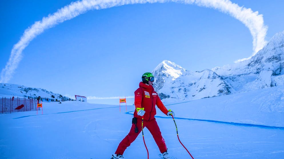Die Ski-Karriere stand auf dem Spiel. Wie von Allmen nach dem Tod seines Vaters Geld sammeln musste