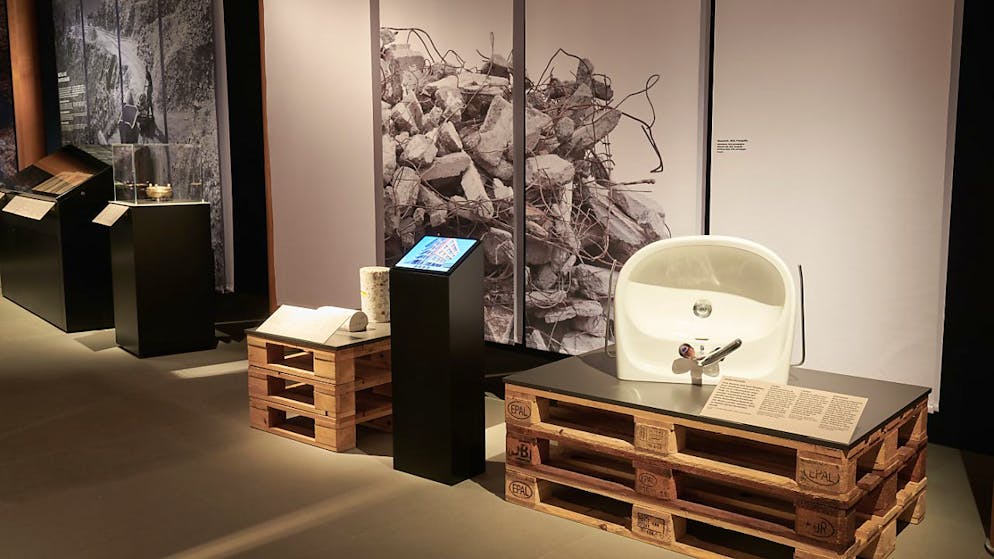 Blick in die Ausstellung.