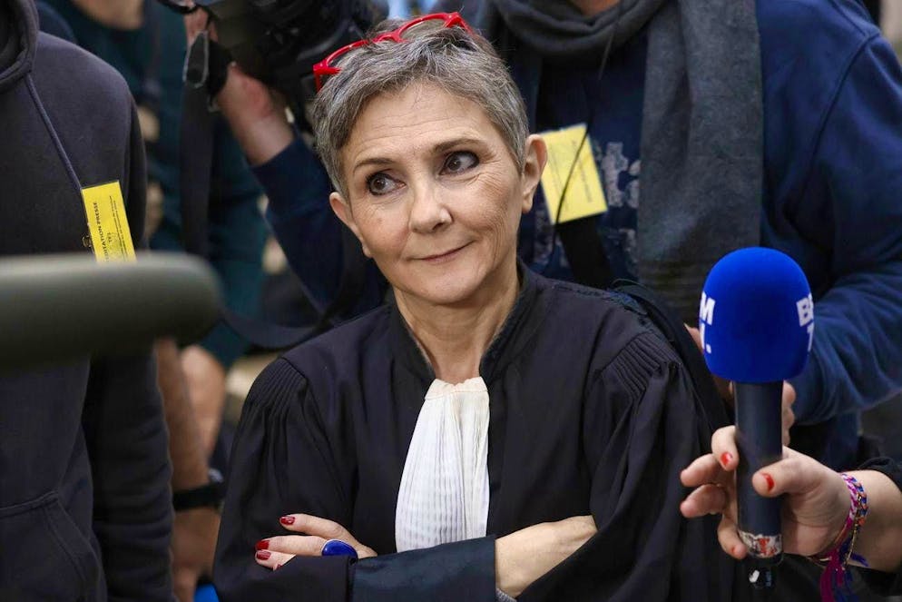 L'avvocata di Dominique Pelicot Béatrice Zavarro.