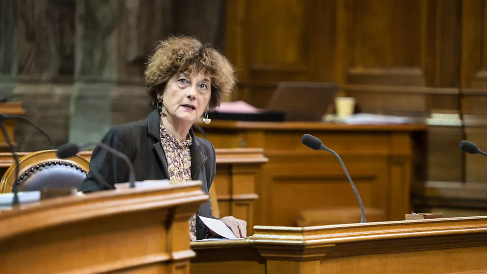 La «senatrice» Marianne Maret.