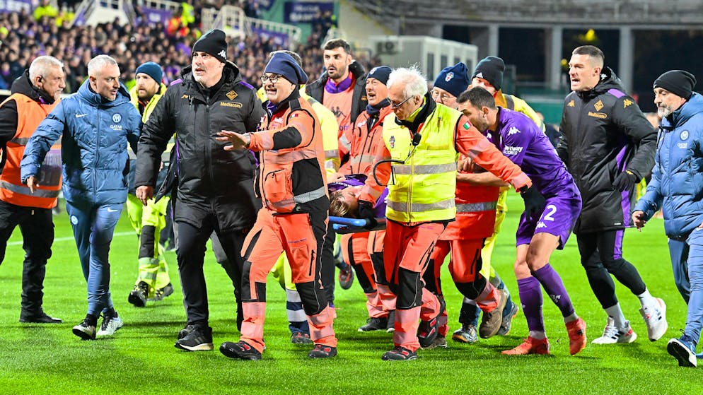 Serie A. Edoardo Bove a quitté les soins intensifs après son arrêt cardiaque