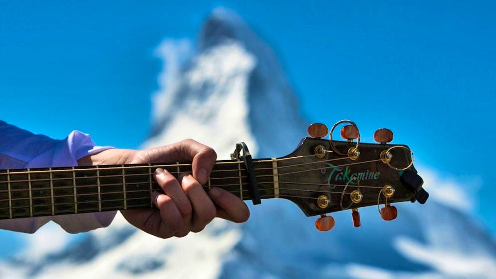Zermatt Unplugged brings unamplified music to the village and the mountains. The 16th edition features local stars such as Stephan Eicher and international greats such as Mika. (archive picture)