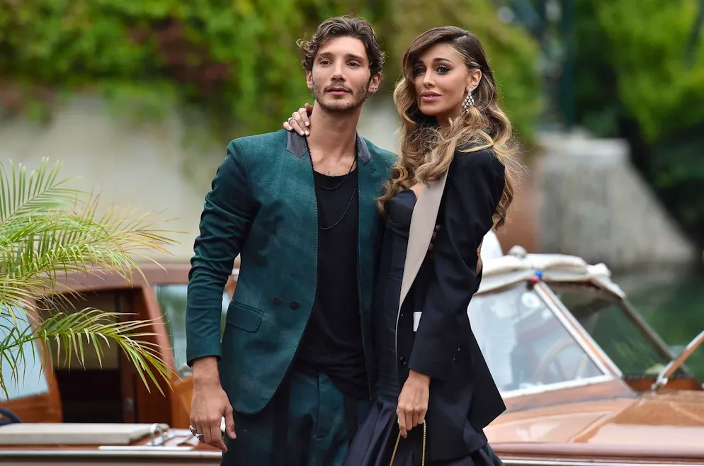 Stefano De Martino e Belen Rodriguez in una foto del 2014.