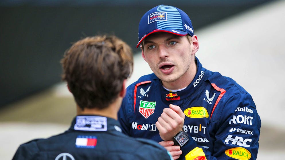 The world champion is still furious with George Russell.