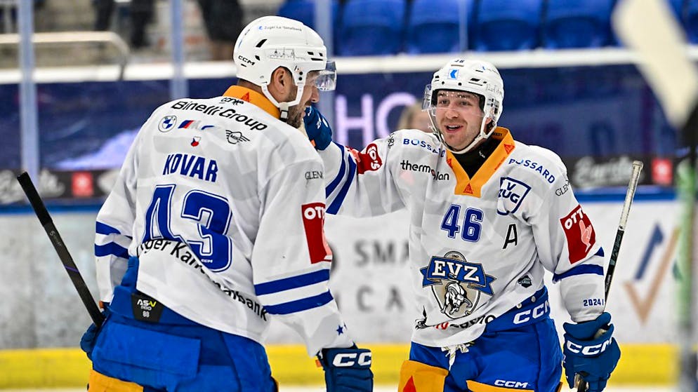 Teamleader und zuverlässiger Skorer: Der Captain Jan Kovar verlängert seinen Vertrag beim EV Zug um zwei Jahre