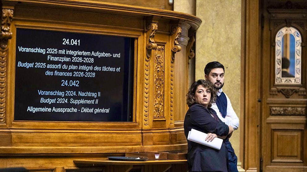 Disappointment for the left: the National Council has approved the 2025 federal budget with additional spending on the army and cuts to foreign aid and federal personnel. (Archive image)