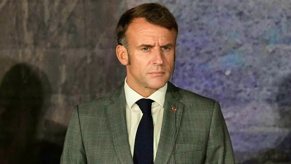 ARCHIVE - French President Emmanuel Macron at a press conference. Photo: Petros Karadjias/AP/dpa