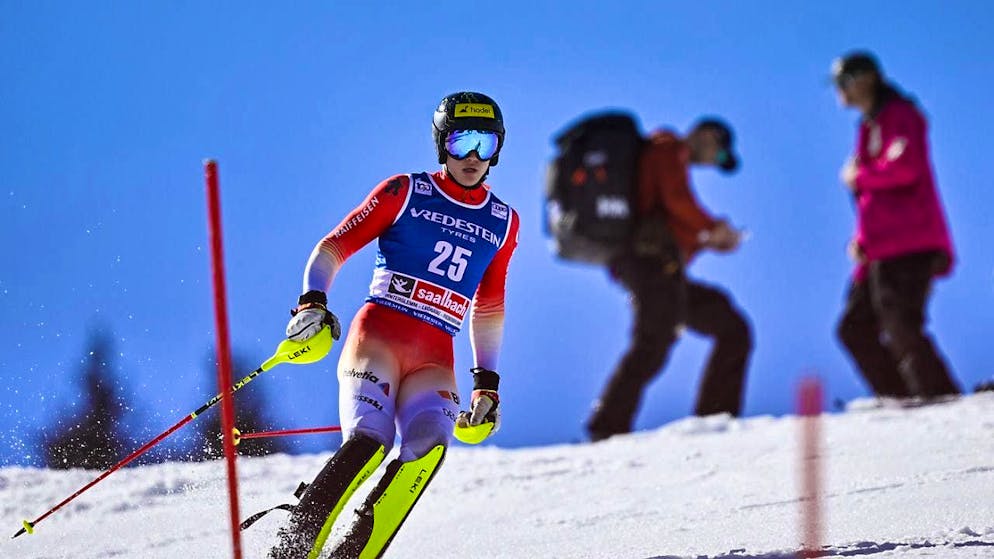 Lenz Hächler wins a European Cup race for the first time