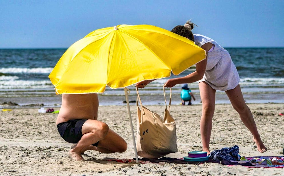 A woman was hit by a van on the beach in Spain (symbolic image).