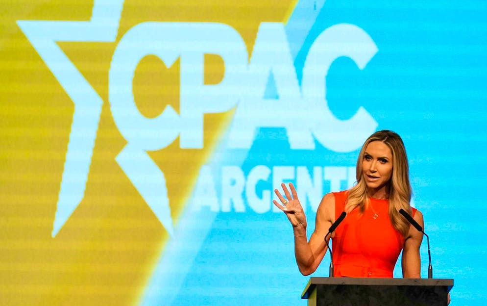 From Kai to Kimberly: this is the Trump clan - Gallery. Daughter-in-law Lara, Eric's wife, plays a key role in shaping the political line at the top of the Republican Party. (archive picture)