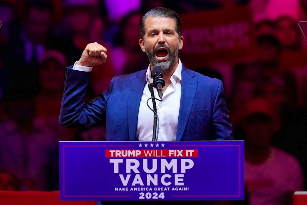 From Kai to Kimberly: this is the Trump clan - Gallery. Don Jr. shows the most political ambition of Trump's sons. (archive picture)