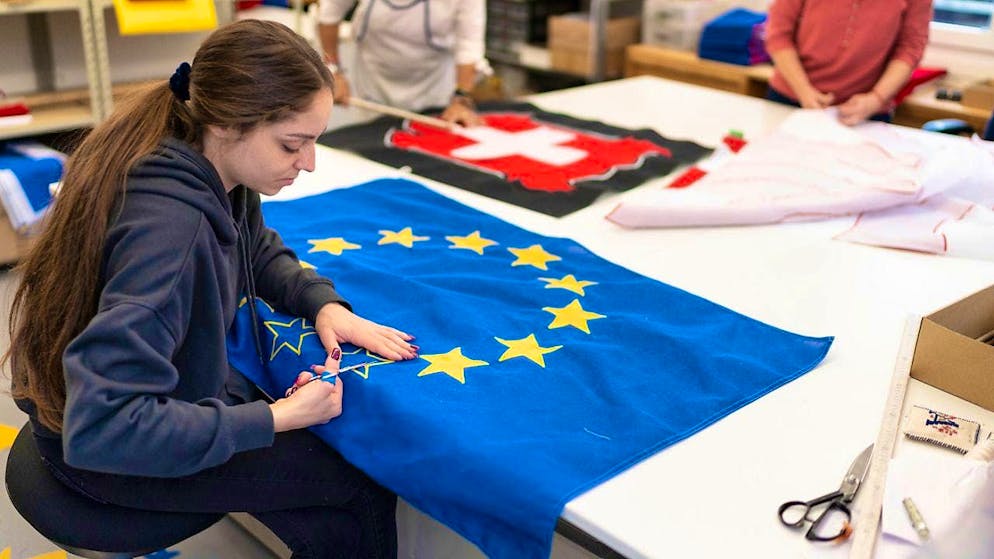 Switzerland and the EU are currently working on the further development of their bilateral relations. (archive picture)