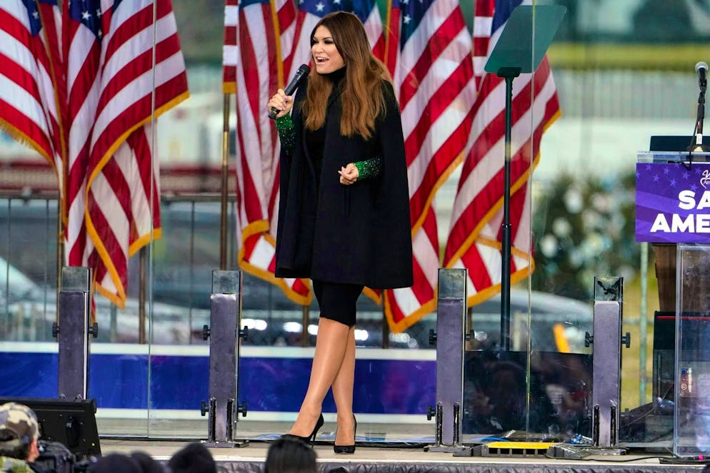 From Kai to Kimberly: this is the Trump clan - Gallery. Kimberly Guilfoyle, Don Jr.'s fiancée, supported her future father-in-law's campaign mainly through media presence. (archive picture)