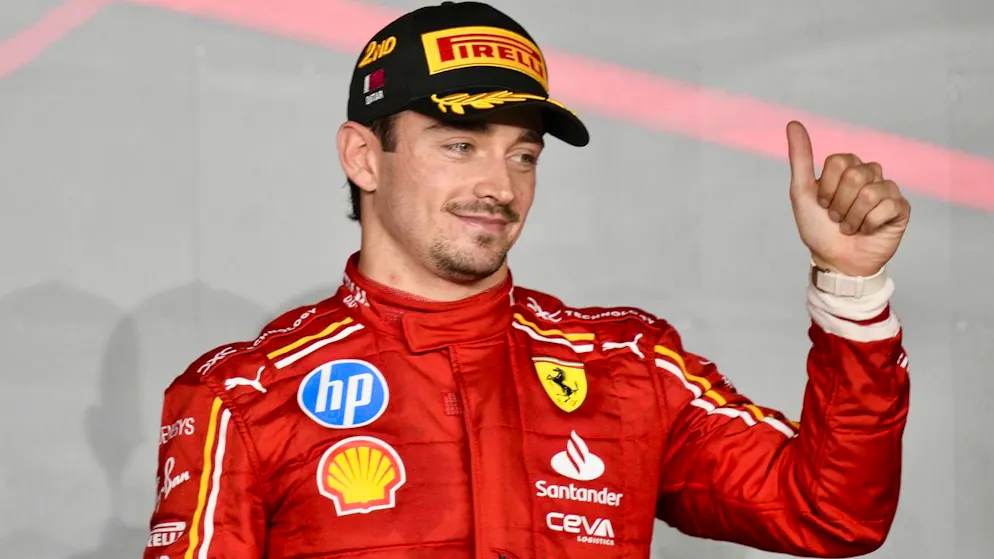 Charles Leclerc écopera d'une pénalité de dix places sur la grille de départ du GP d'Abou Dhabi.