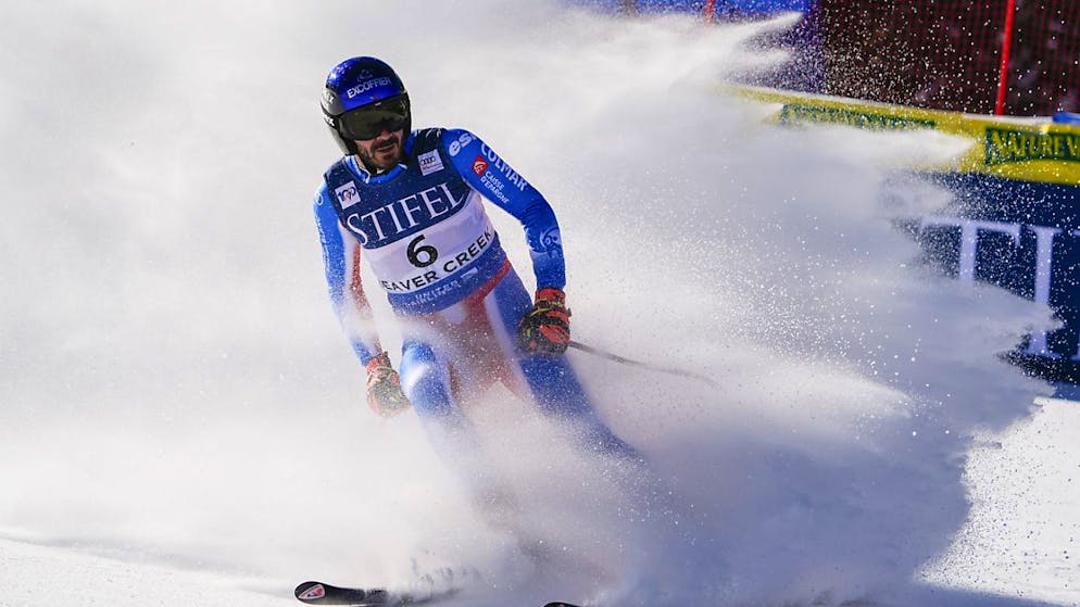 Schweizer Doppelsieg durch Murisier und Odermatt in Beaver Creek - Gallery. Der Franzose Cyprien Sarrazin büsst gut eine Sekunde auf Murisier ein