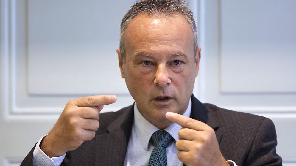 L'erreur de calcul dans les projections AVS annoncée en août par le patron de l'Office des assurances sociales, Stéphane Rossini, a suscité une onde de choc en Suisse (archives).