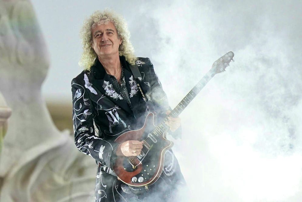 Two months ago, guitarist Brian May (77) made it public on Instagram that he had suffered a "minor stroke". (Archive picture).