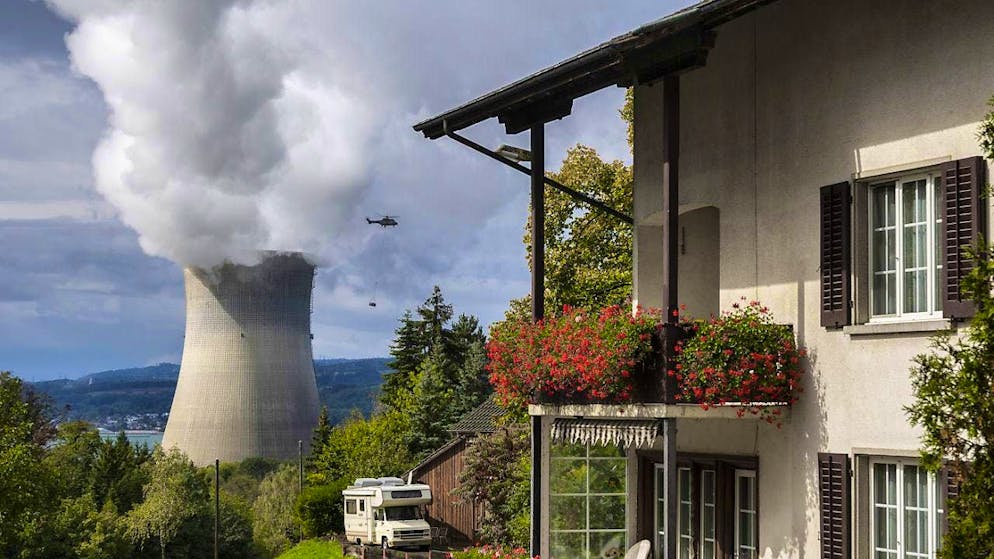 Residents living near the Leibstadt nuclear power plant have lodged an appeal with the Federal Administrative Court. (archive picture)