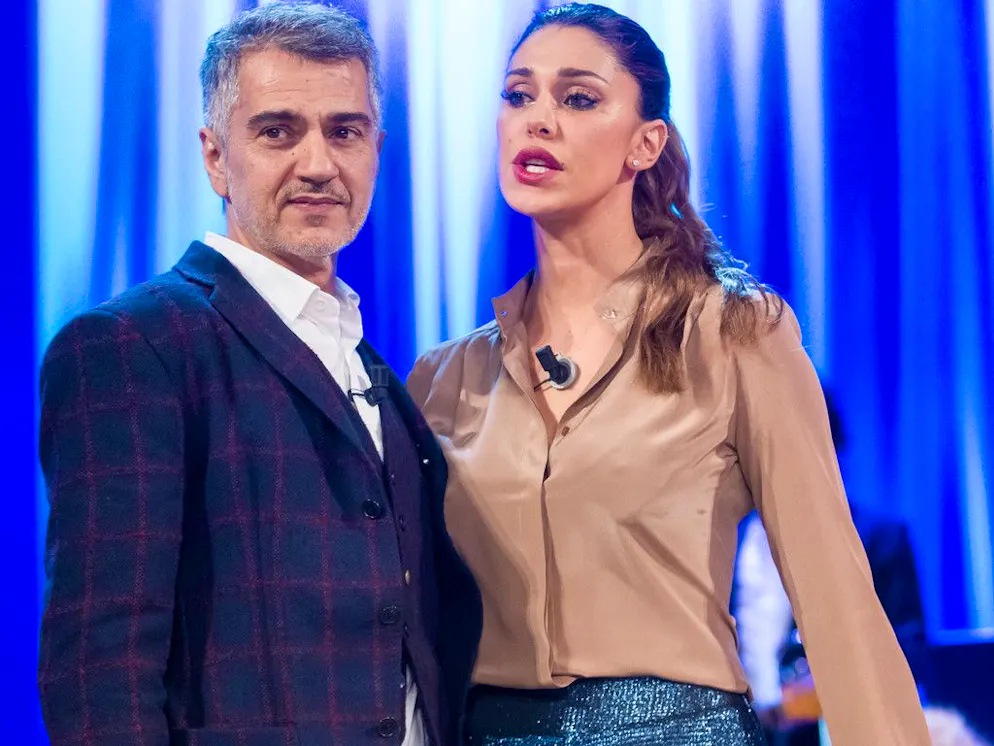 Gustavo Rodriguez con la figlia Belen.