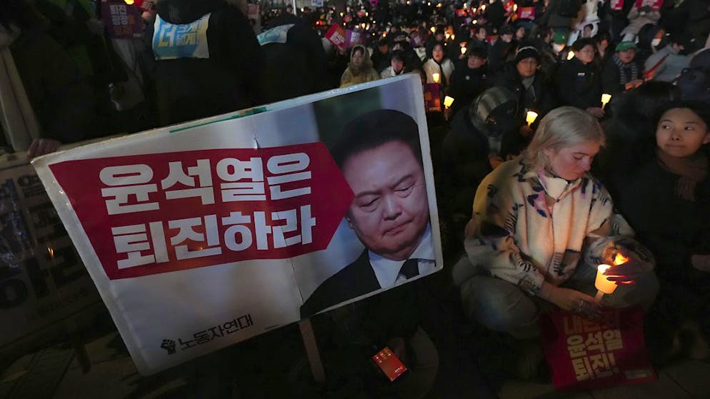 In Corea del Sud il partito presidenziale chiede le dimissioni del presidente Yoon. (immagine d'archivio)