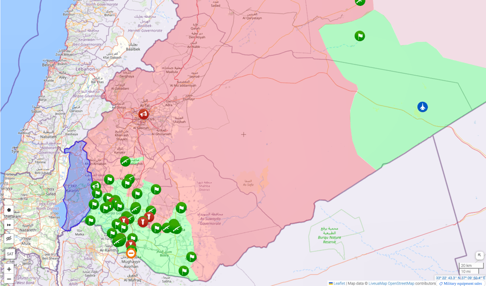 Fokus auf den Süden.