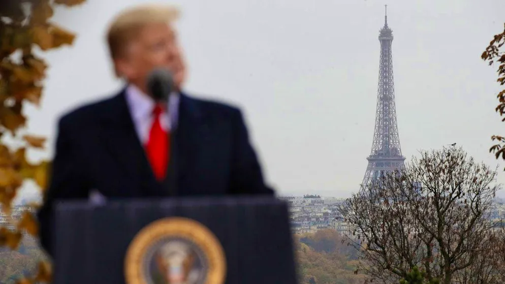 A sought-after interlocutor: Donald Trump during his visit to Paris on November 11, 2018.