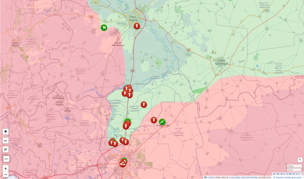 Die Bombardierung der Zufahrtsstrassen von Homs war offenbar wirkungslos.