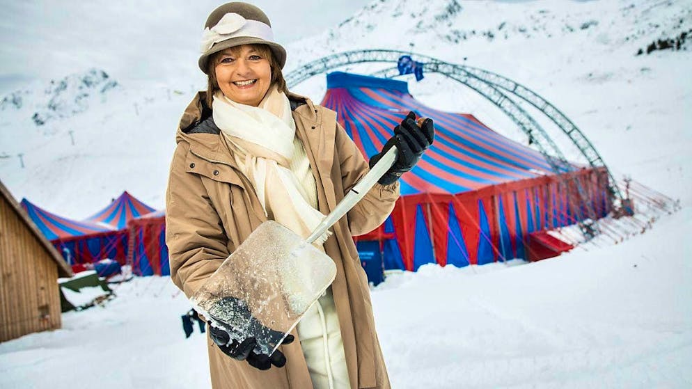 This year's Arosa humor shovel goes to former Federal Councillor Ruth Metzler-Arnold