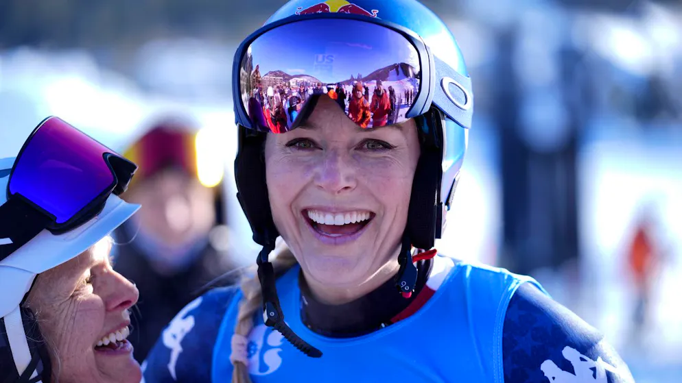 Lindsey Vonn a disputé deux super-G FIS dimanche à Copper Mountain.