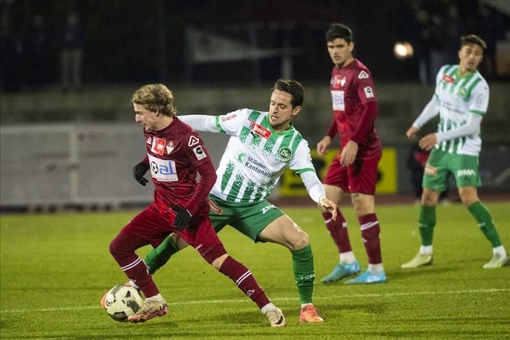 Chacon contro il San Gallo