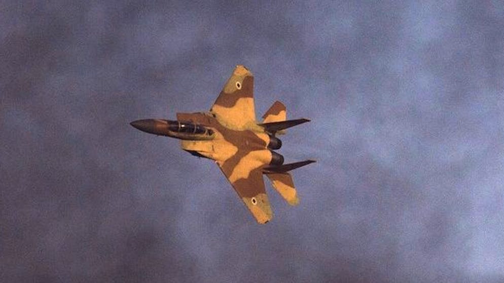 Israelischer F-15-Kampfjet: Jerusalem soll Assads Chemieanalagen attackiert haben.