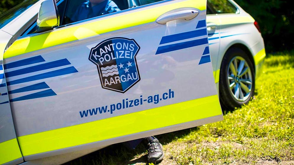 The two teenagers were caught by the Aargau cantonal police and now have to answer to the juvenile prosecutor. (archive picture)