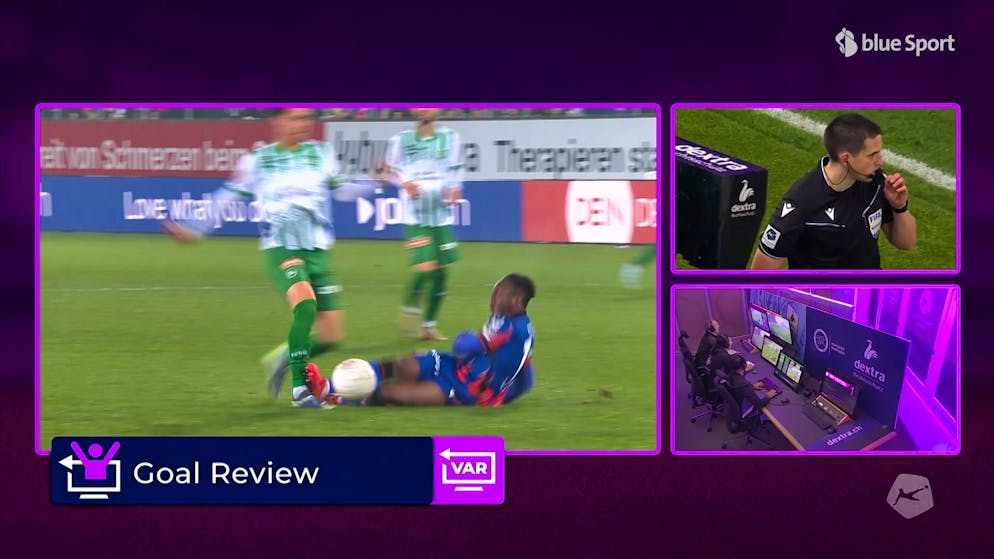 Referee expert Klossner analyzes. The transcript of the VAR drama in St.Gallen