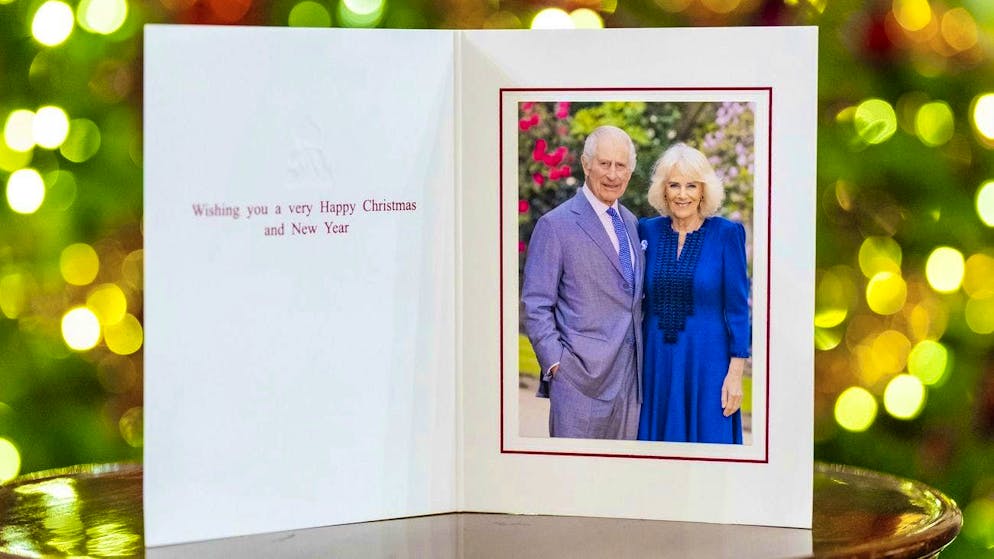 From London with Love: Christmas greetings from Charles and Camilla.