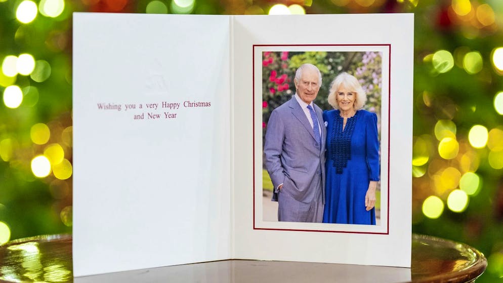 From London with Love: Weihnachtsgrüsse von Charles und Camilla.