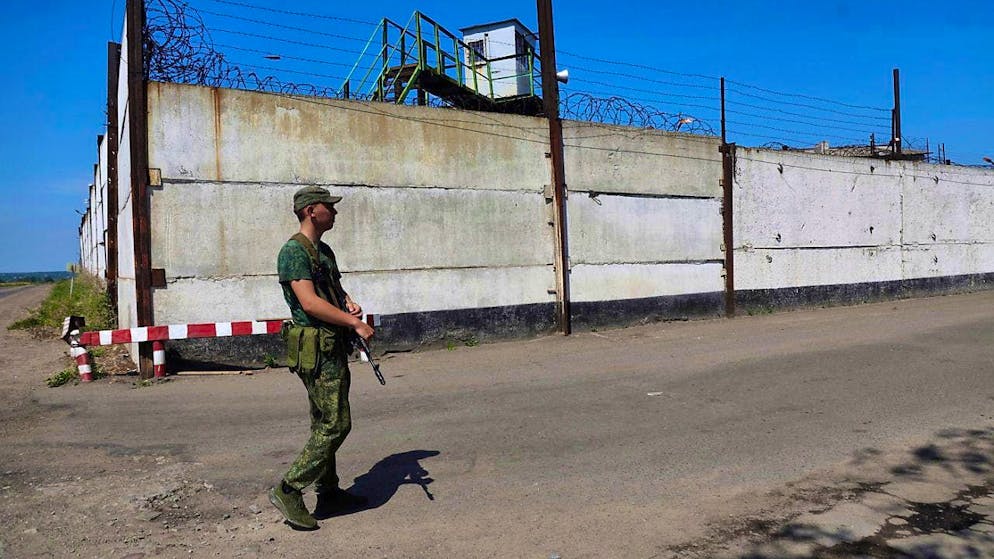 ARCHIVE - Russia and Ukraine accused each other of shelling a prison in a separatist region of eastern Ukraine. Photo: -/AP/dpa