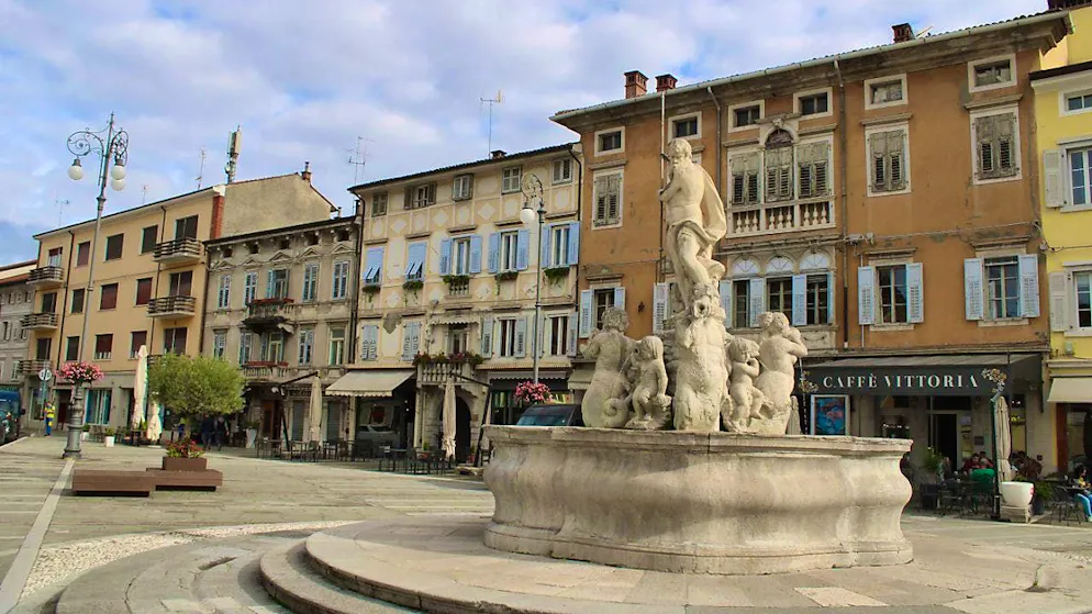The baroque town of Gorizia became the Italian Gorizia, which now belonged to the region of Julian Veneto (Venezia Giulia) with its capital Trieste. (archive picture)