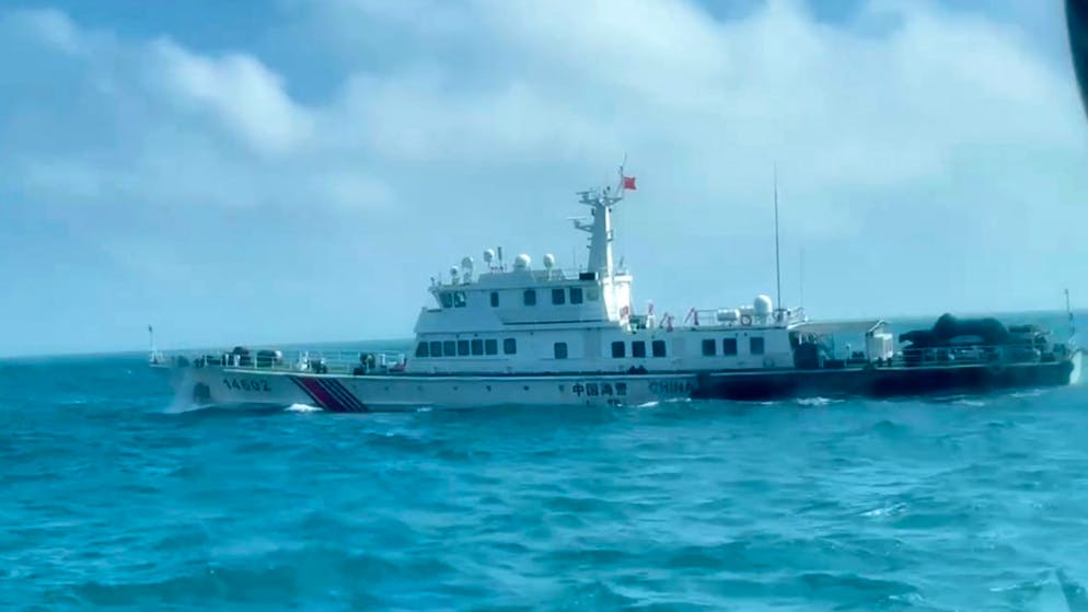 Sale la tensione fra Cina e Taiwan con il dispiegamento di una novantina di navi cinesi vicino alle acque dello stato insulare. (immagine d'archivio)