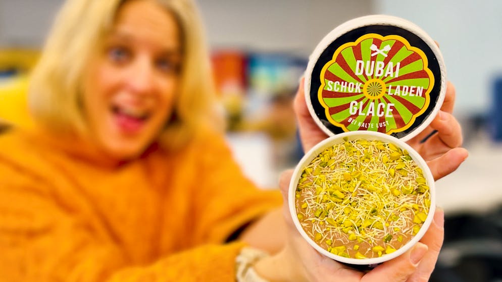 Trend without end. blue News tests the Dubai ice cream - with surprising results